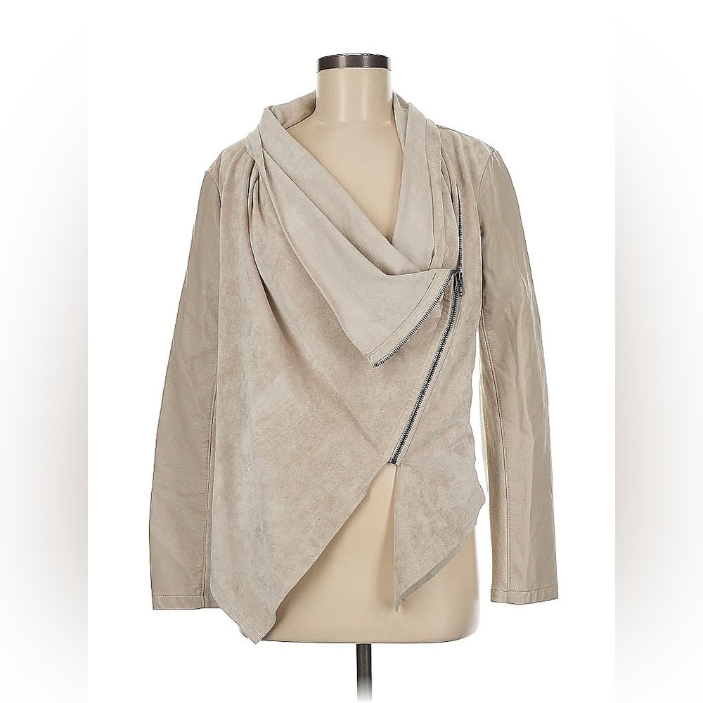 BLANK NYC Suede and Leather Jacket